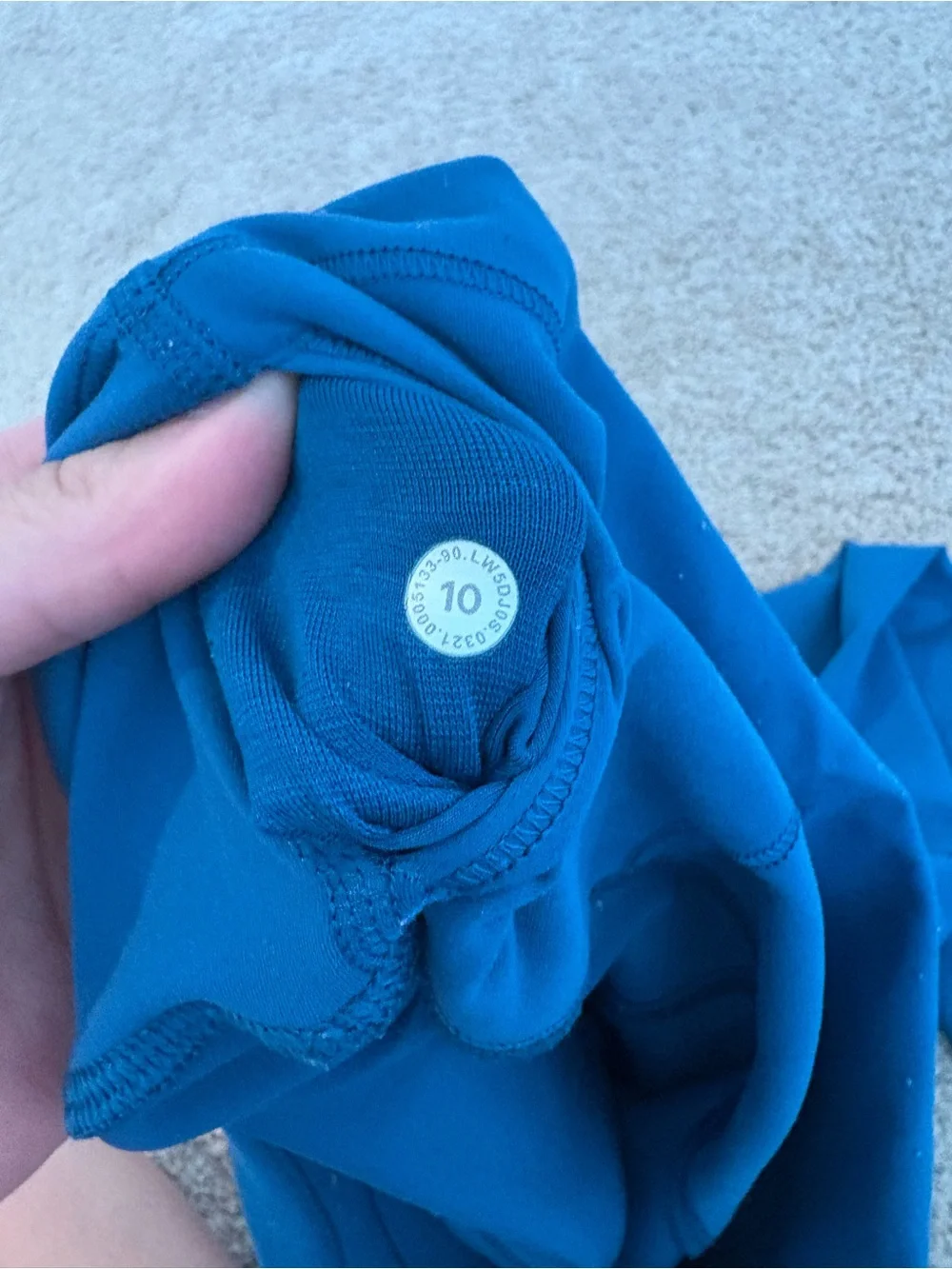 lululemon athletica Teal-Blue High-Rise Full-Length Leggings